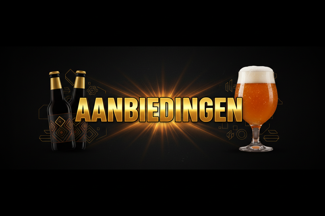Aanbiedingen biercadeaus en mancave-accessoires bij BierBlij