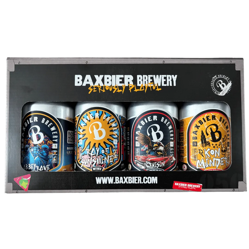 Bax bierpakket Groningen - Streekbier cadeau met 4 bieren
