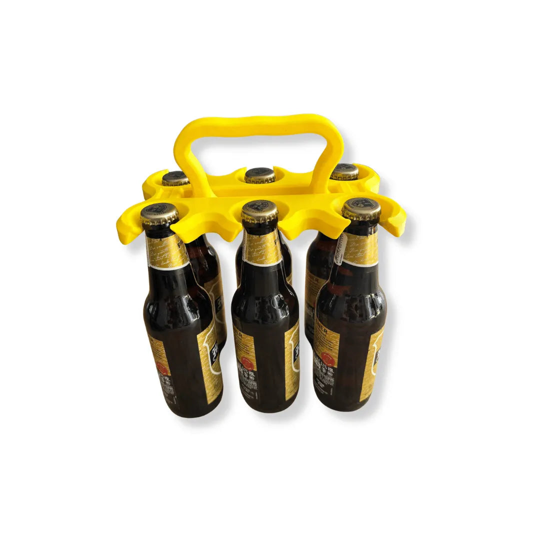 Sixpack Bierhouder 'Beer Caddy' - Handgemaakt & 3D Geprint