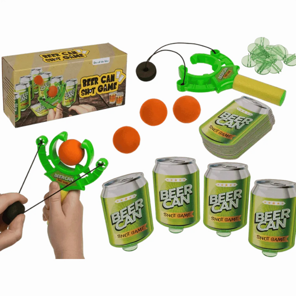Bierblik Schietspel - Target Practice Drankspel - Het perfecte biercadeau voor de mancave