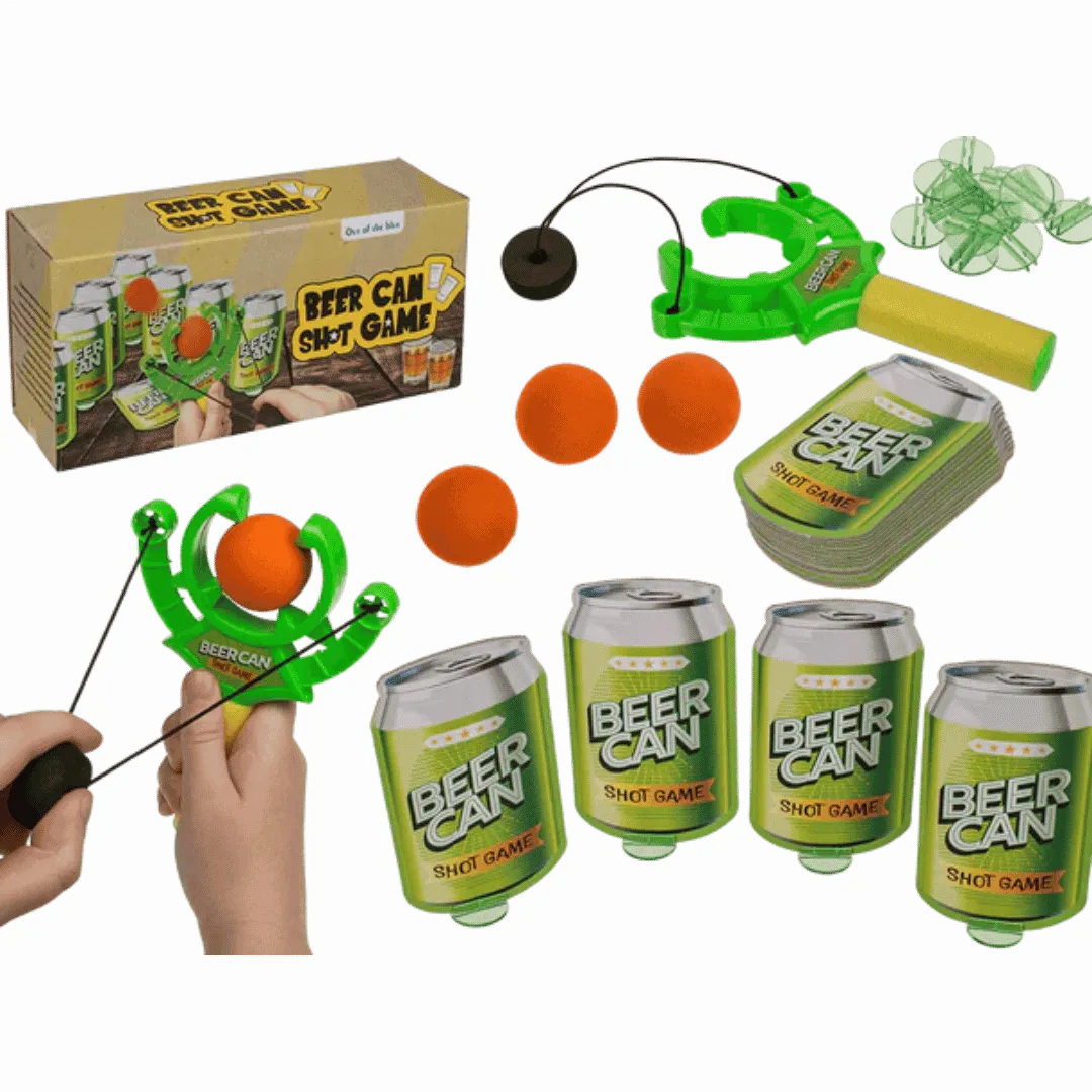 Bierblik Schietspel - Target Practice Drankspel - Het perfecte biercadeau voor de mancave