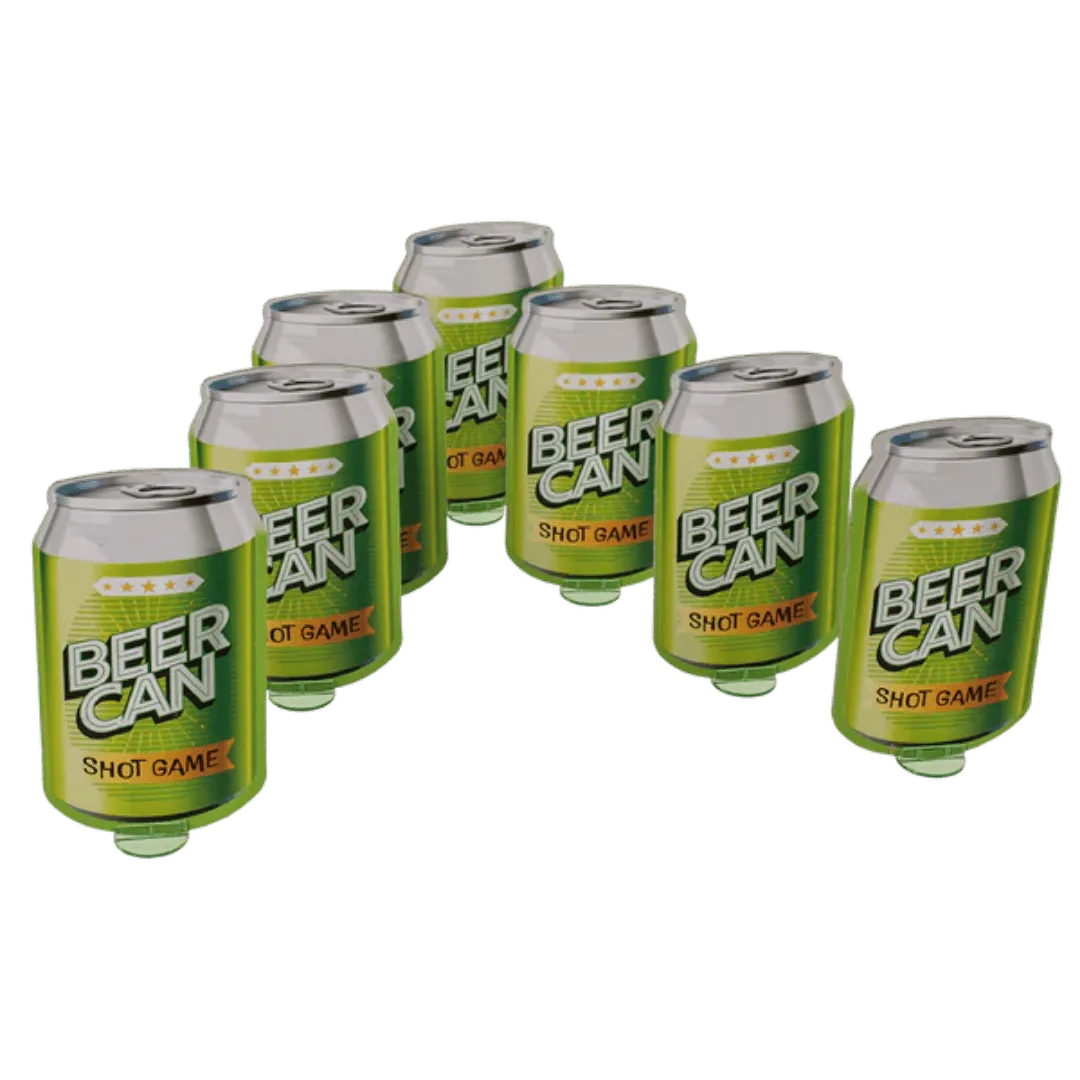 Detail van Bierblik Schietspel - Target Practice Drankspel - Cadeautip voor bierliefhebbers