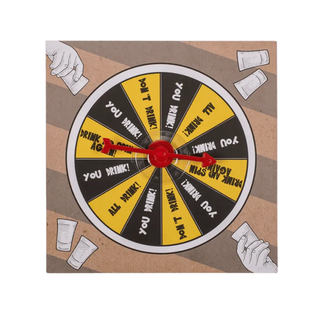 Detail van Shot Spinner - 'Spin the Bottle' Drankspel - Cadeautip voor bierliefhebbers