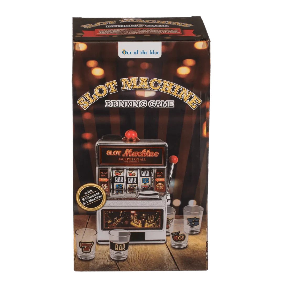 Detail van Drankspel Slot Machine - Eenarmige Bandiet - Cadeautip voor bierliefhebbers