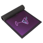 Detail van Bar Runner / Barmat 'Cocktails' (89x25cm) - Cadeautip voor bierliefhebbers