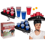 Opblaasbare Bierpong Hoed - Drankspel - Het perfecte biercadeau voor de mancave