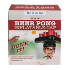 Detail van Opblaasbare Bierpong Hoed - Drankspel - Cadeautip voor bierliefhebbers