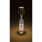 Detail van LED Flesverlichting - Maak van je lege fles een lamp (Zwart) - Cadeautip voor bierliefhebbers