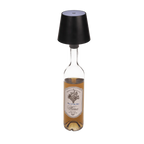 LED Flesverlichting - Maak van je lege fles een lamp (Zwart) - Het perfecte biercadeau voor de mancave