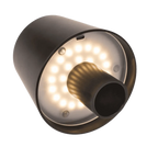Detail van LED Flesverlichting - Maak van je lege fles een lamp (Zwart) - Cadeautip voor bierliefhebbers