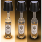 Detail van LED Flesverlichting - Maak van je lege fles een lamp (Zwart) - Cadeautip voor bierliefhebbers