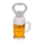 Flesopener 'Bierglas' met Magneet - Het perfecte biercadeau voor de mancave