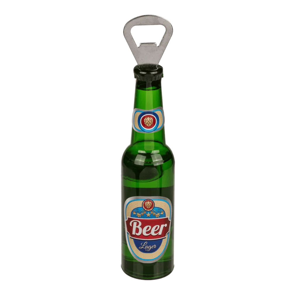 Flesopener 'Bierflesje' met Magneet - Het perfecte biercadeau voor de mancave