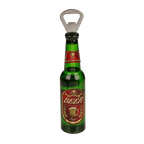Detail van Flesopener 'Bierflesje' met Magneet - Cadeautip voor bierliefhebbers
