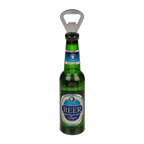 Detail van Flesopener 'Bierflesje' met Magneet - Cadeautip voor bierliefhebbers