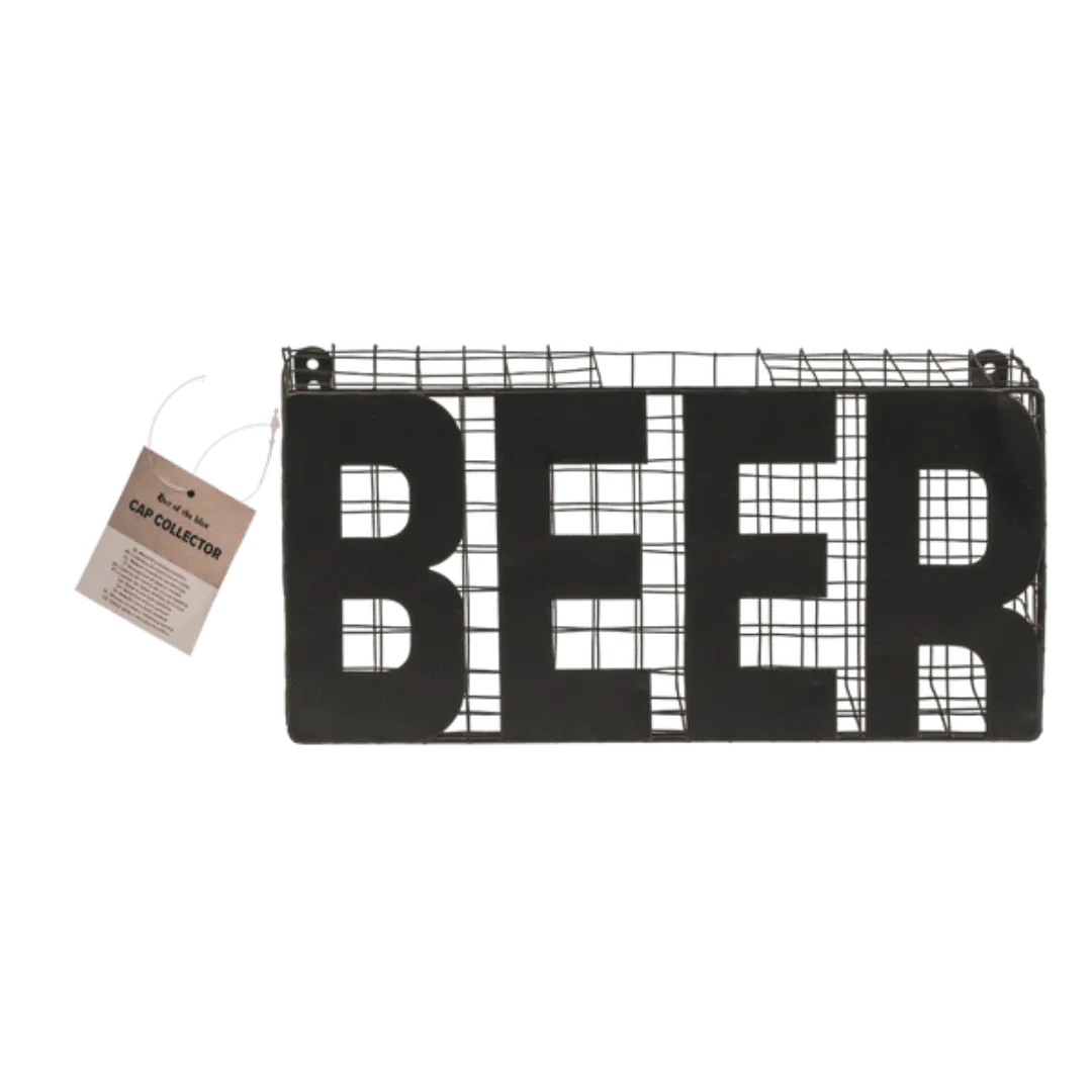 Detail van Bierdop Verzamelaar 'Beer' - Cadeautip voor bierliefhebbers