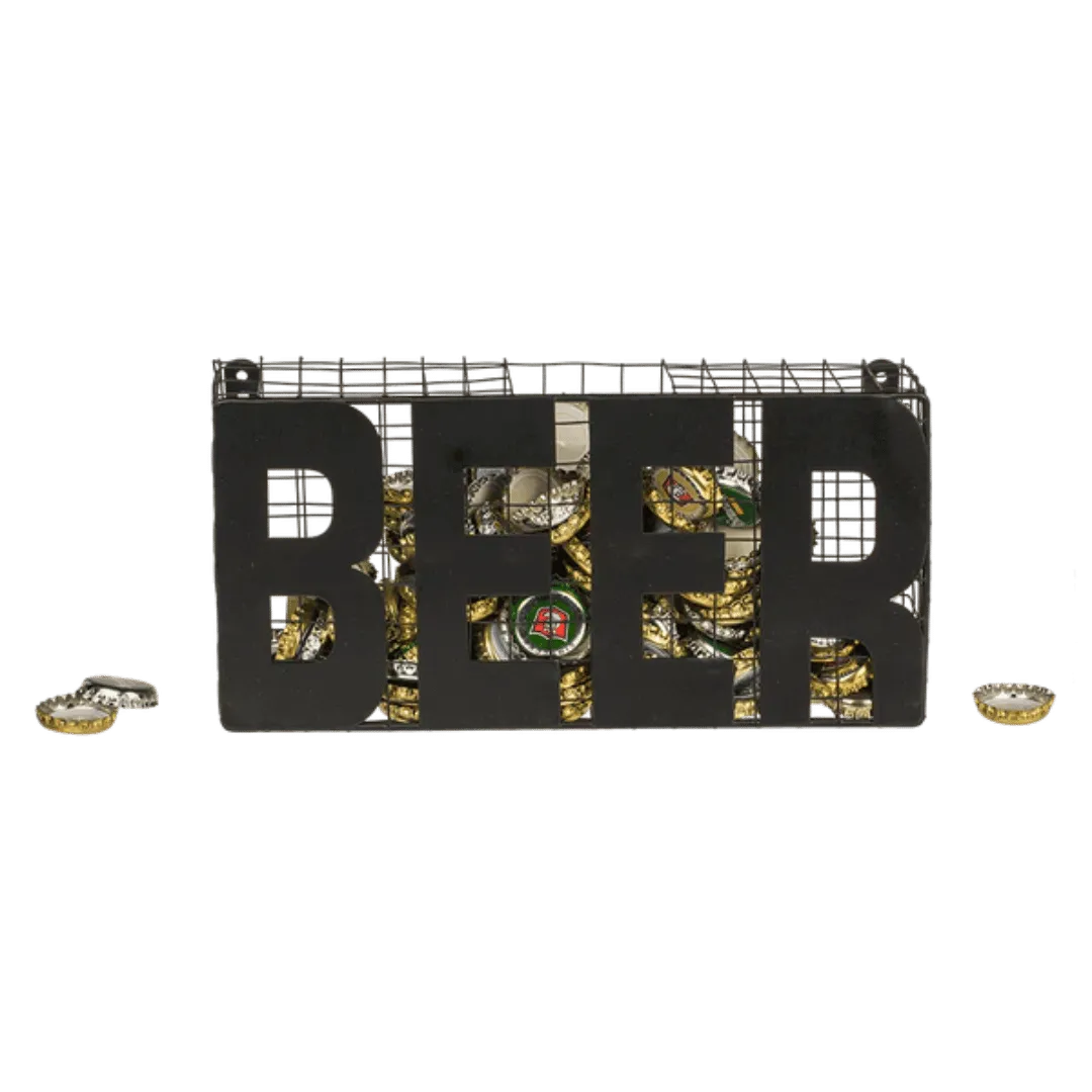 Bierdop Verzamelaar 'Beer' - Het perfecte biercadeau voor de mancave