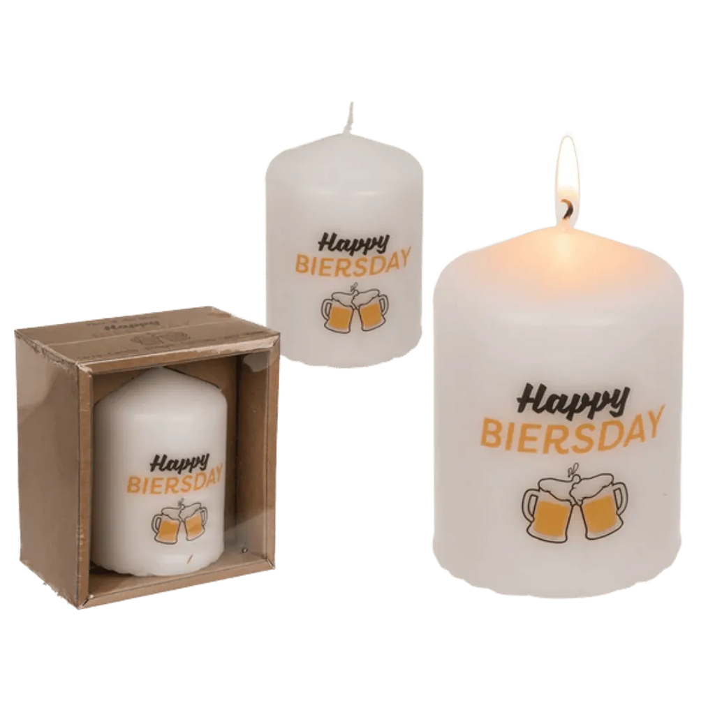 Stompkaars 'Happy Biersday' - Bierkaars - Het perfecte biercadeau voor de mancave