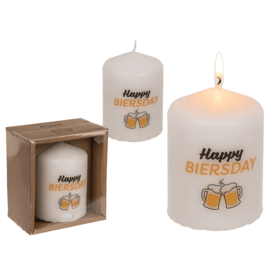 Stompkaars 'Happy Biersday' - Bierkaars - Het perfecte biercadeau voor de mancave