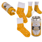 Detail van Bier Sokken - Grappige Sokken (One Size) - Cadeautip voor bierliefhebbers