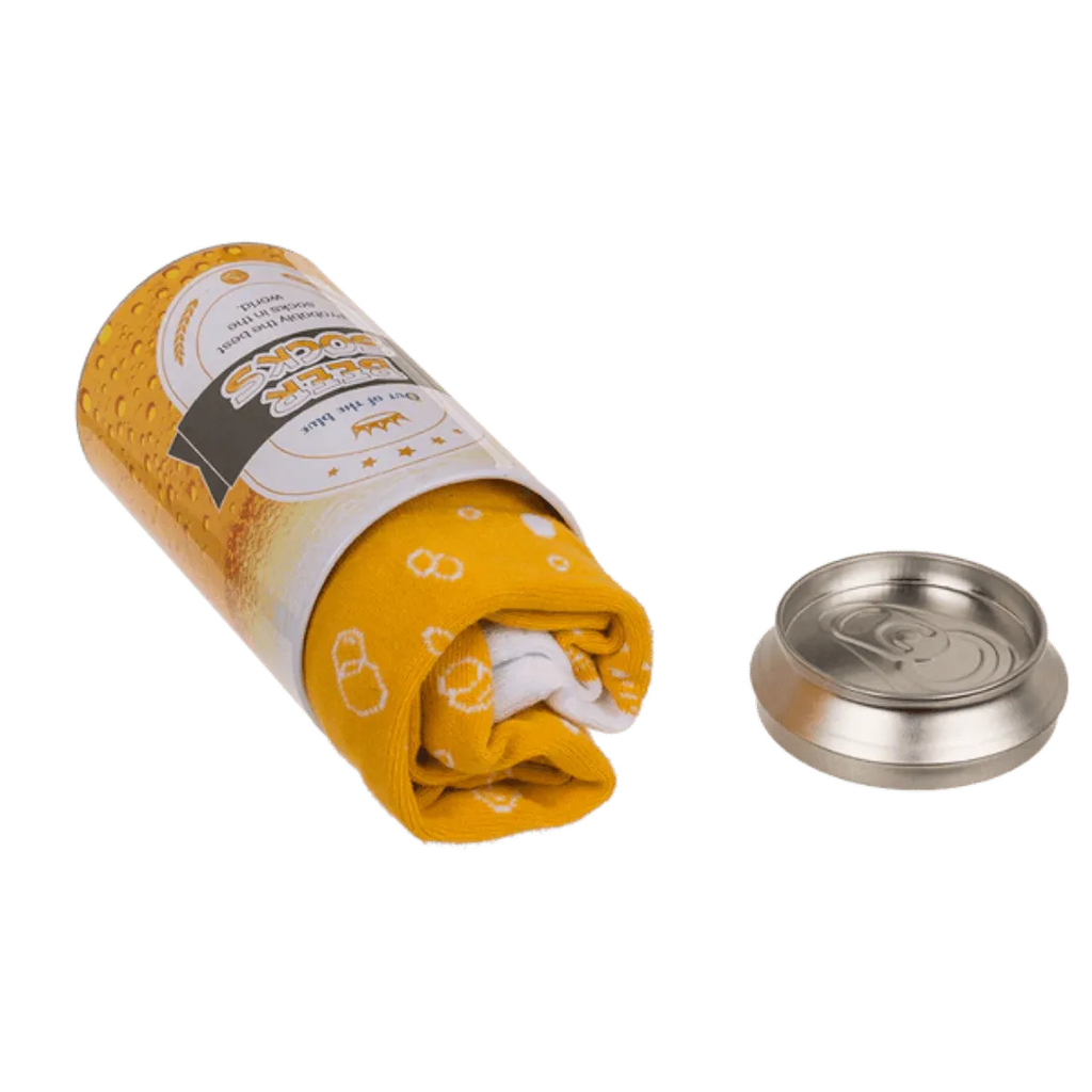 Bier Sokken - Grappige Sokken (One Size) - Het perfecte biercadeau voor de mancave