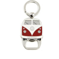 Volkswagen T1 Spijlbus Sleutelhanger & Flesopener - Rood - Het perfecte biercadeau voor de mancave